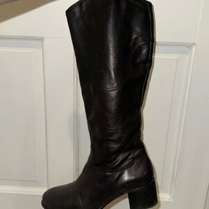 9 West Tall Black Boots